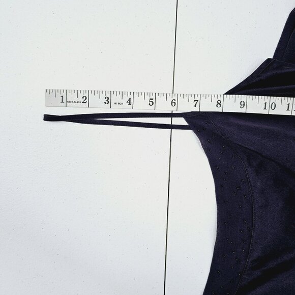 Vtg Y2K Judith Hart Silk Slip Dress M Purple Dark Fairy Goth Whimsigoth Festival - Picture 6 of 13